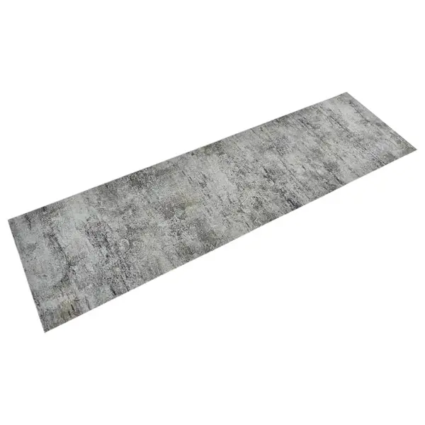 Gossi covor de bucatarie lavabil beton, 45x150 cm, catifea