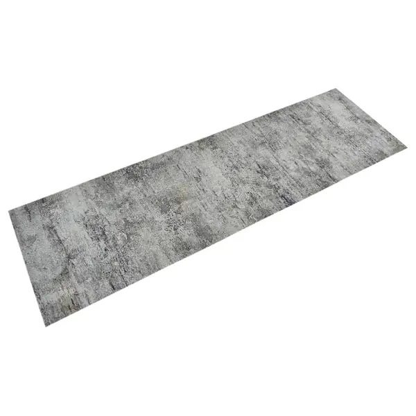 Gossi covor de bucatarie lavabil beton, 60x180cm, catifea