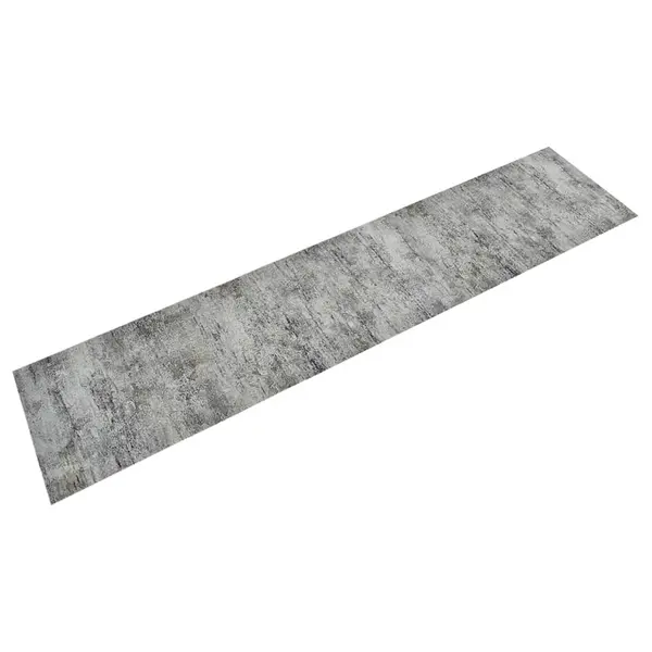Gossi covor de bucatarie lavabil beton, 60x300 cm, catifea