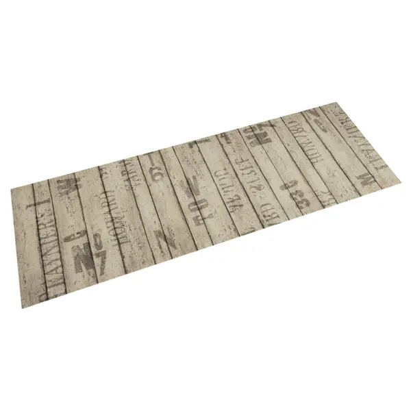 Gossi covor de bucatarie lavabil, model gard, 60x180 cm, catifea
