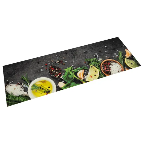 Gossi covor de bucatarie lavabil spices, 45x150 cm, catifea