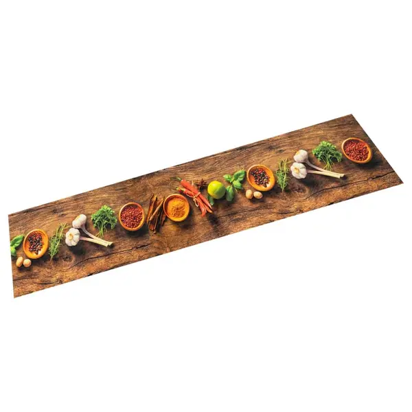 Gossi covor de bucatarie lavabil spices, 60x180cm, catifea