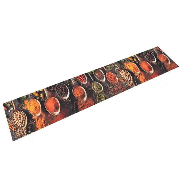 Gossi covor de bucatarie lavabil spoon & spices, 60x300 cm, catifea