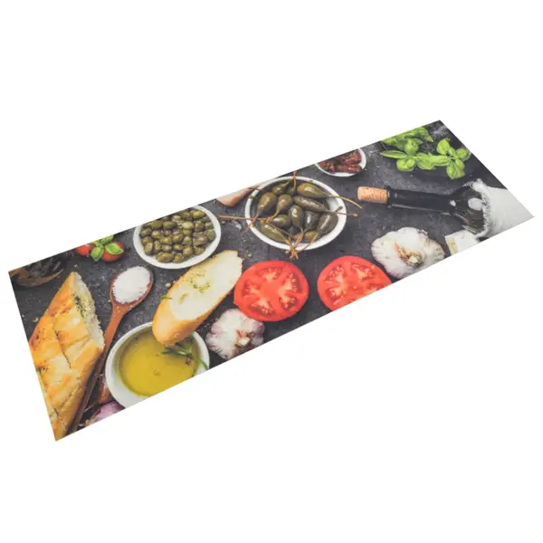 Gossi covor de bucatarie lavabil wine & dinner, 60x180cm, catifea