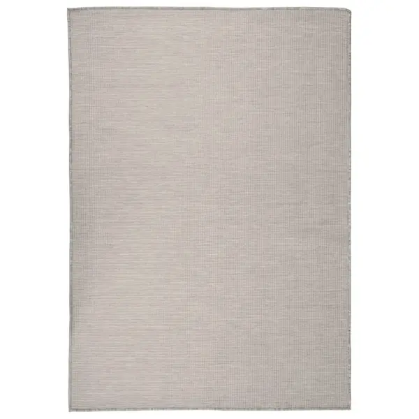 Gossi covor de exterior, gri taupe, 160x230 cm, tesatura plata