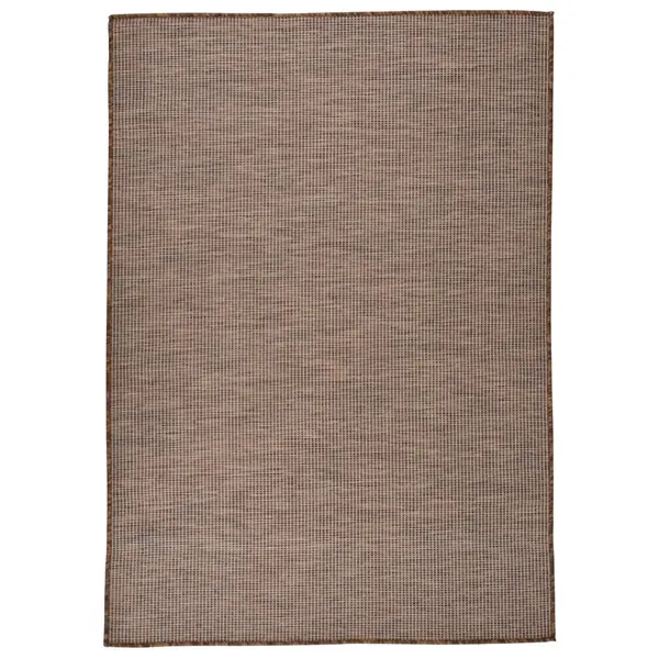 Gossi covor de exterior, maro, 160x230 cm, tesatura plata
