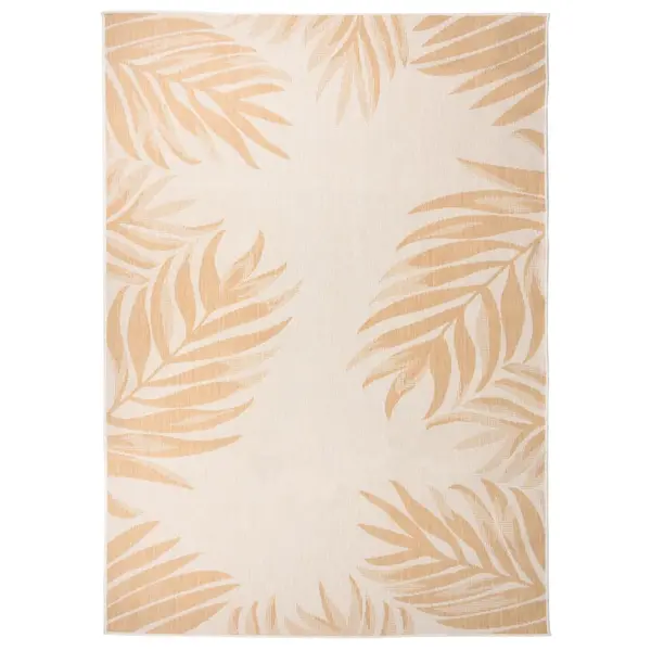 Gossi covor de exterior, model frunze, 120x170 cm, tesatura plata
