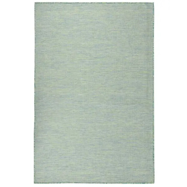 Gossi covor de exterior, turcoaz, 120x170 cm, tesatura plata
