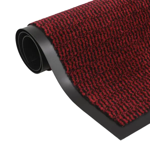 Gossi covor de usa anti-praf, rosu, 90x150 cm, dreptunghiular