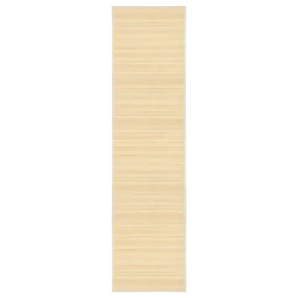 Gossi covor din bambus, natural, 80 x 300 cm
