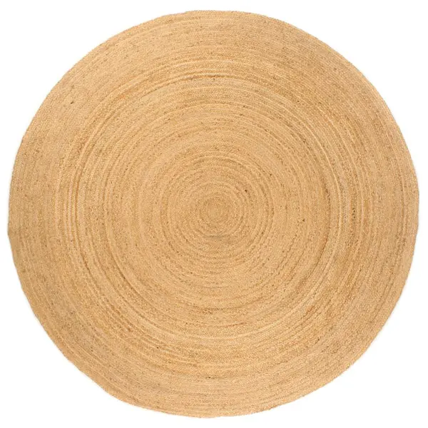Gossi covor din iuta impletita, 180 cm, rotund