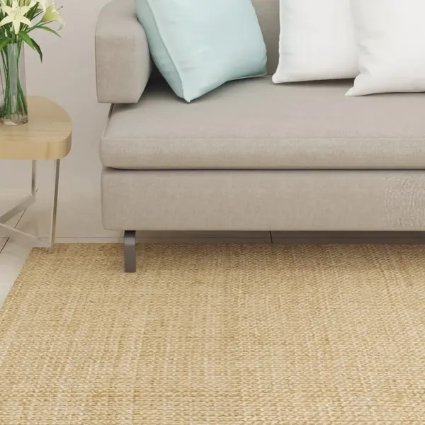Gossi covor din sisal pentru stalp de zgariat, 100x100 cm