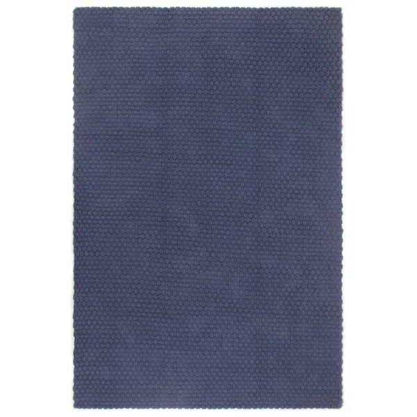 Gossi covor dreptunghiular, bleumarin, 160x230 cm, bumbac