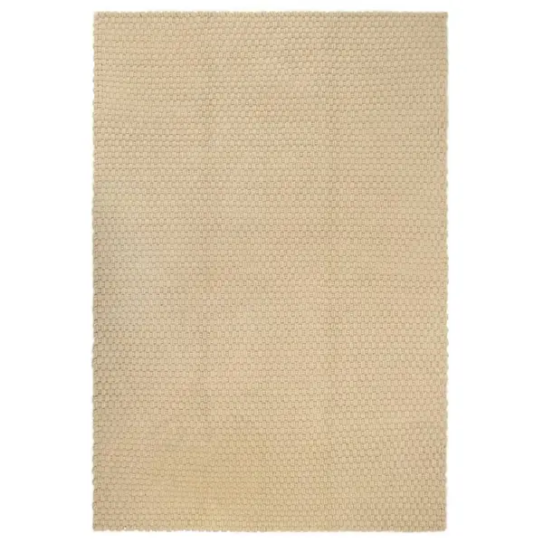 Gossi covor dreptunghiular, natural, 160x230 cm, bumbac