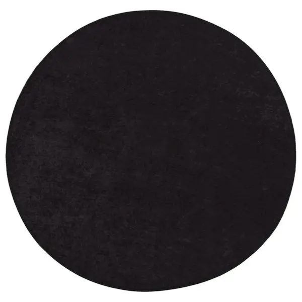 Gossi covor lavabil, antracit, φ120 cm , antiderapant