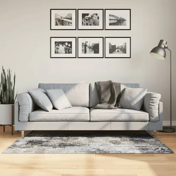 Gossi covor lavabil, multicolor, 80x150 cm, anti-alunecare