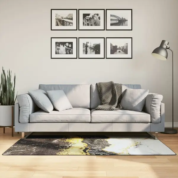 Gossi covor lavabil, multicolor, 80x150 cm, anti-alunecare