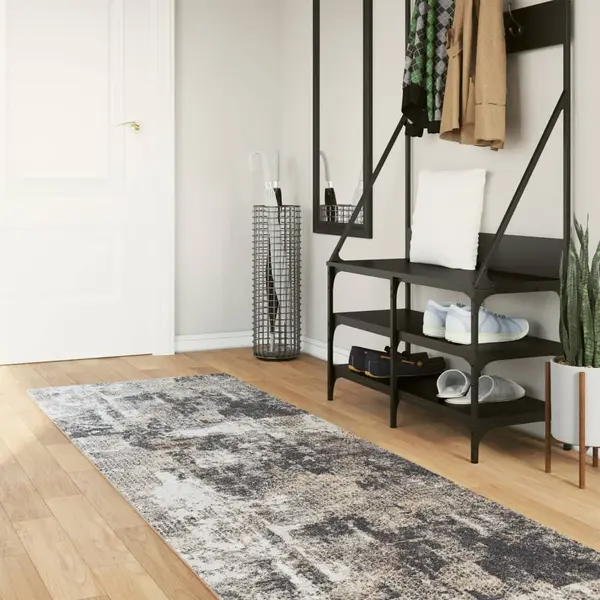 Gossi covor lavabil, multicolor, 80x300 cm, anti-alunecare