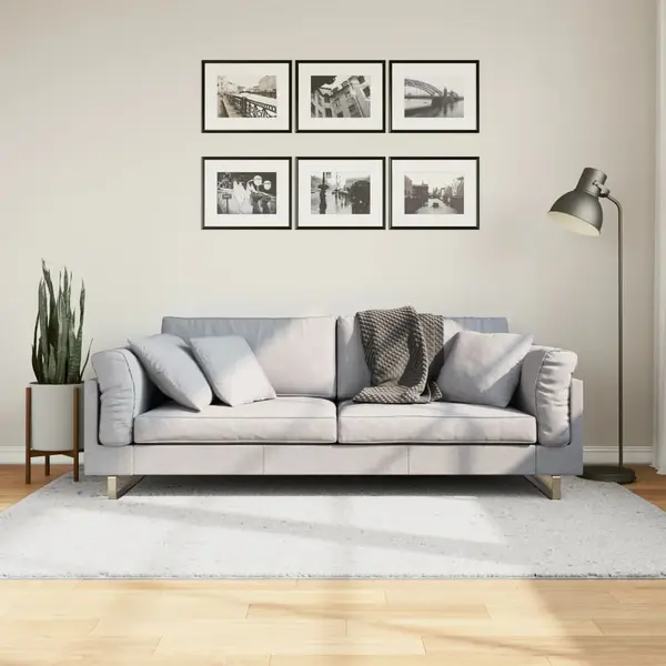 Gossi covor „oviedo”, fire scurte, gri, 140x200 cm