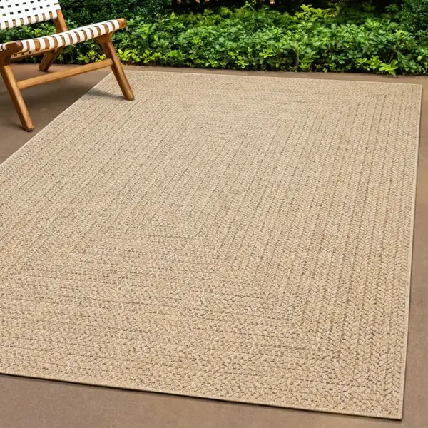 Gossi covor zizur aspect iuta, 240x340cm, pentru interior si exterior