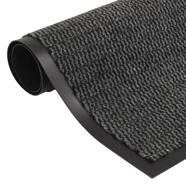 Gossi covoras cu smocuri, antracit, 60x180 cm