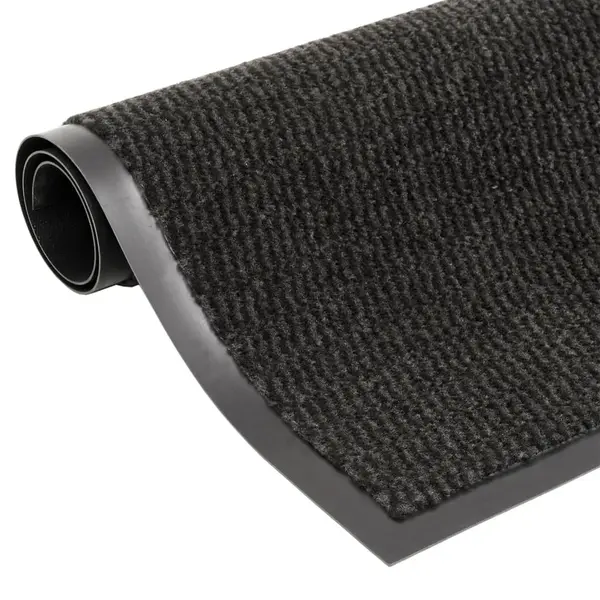 Gossi covoras cu smocuri, negru, 60x180 cm