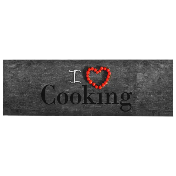 Gossi covoras de bucatarie lavabil, model cooking, 60 x 300 cm