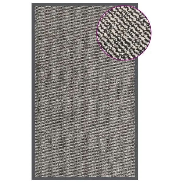Gossi covoras de intrare cu smocuri, maro deschis, 90x150 cm