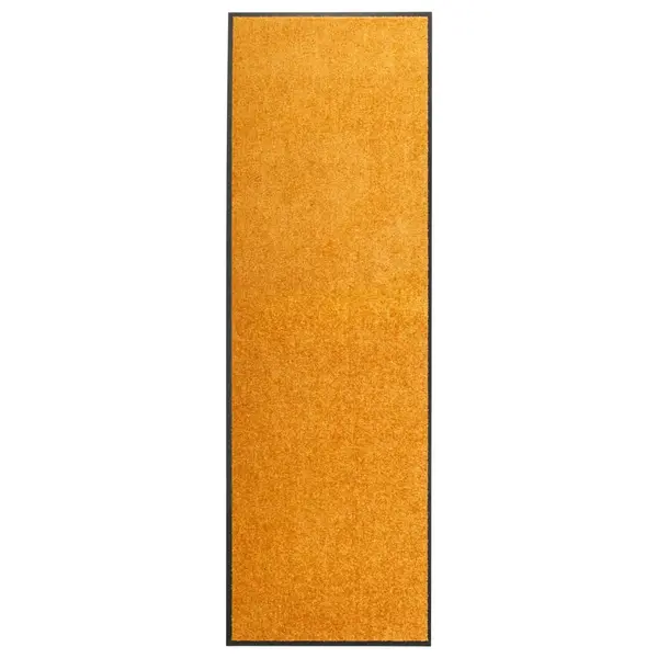 Gossi covoras de usa lavabil, portocaliu, 60 x 180 cm