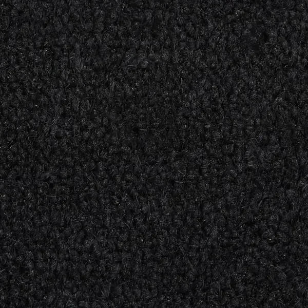 Gossi covoras de usa, negru, 50x80 cm, fibre de cocos