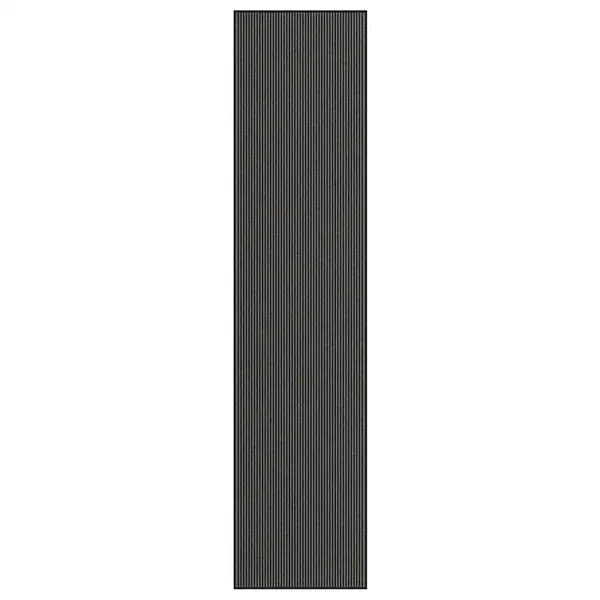 Gossi covoras duna neagra si gri 115x500 cm