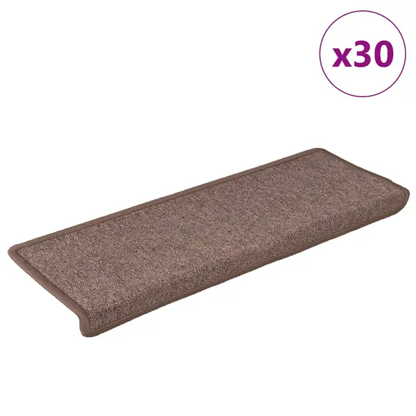 Gossi covorase scara 30 buc 65x21x4 cm maro