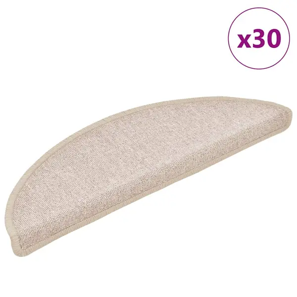 Gossi covorase scara 30 buc taupe 56x17x3 cm