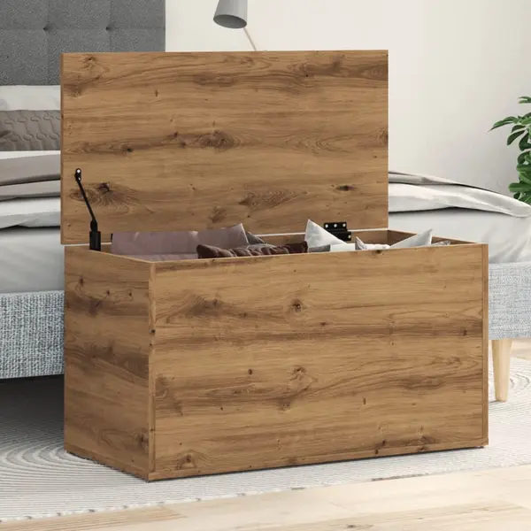 Gossi cufar depozitare, stejar artizanal, 84x42x46 cm, lemn prelucrat