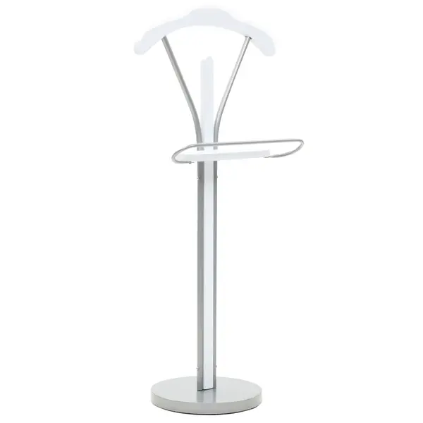 Gossi cuier pentru costum, 45 x 35 x 107 cm, alb