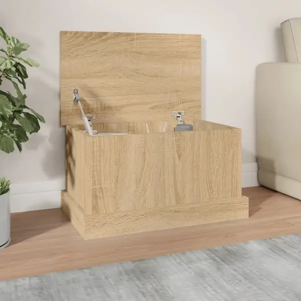 Gossi cutie de depozitare, stejar sonoma, 50x30x28 cm, lemn prelucrat