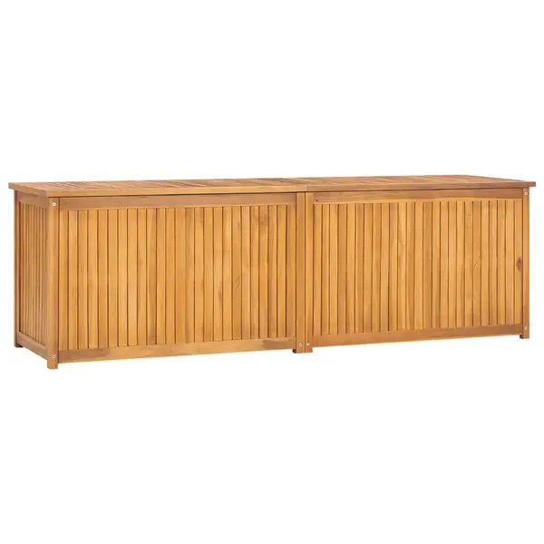 Gossi cutie de gradina, 175x50x55 cm, lemn masiv de tec