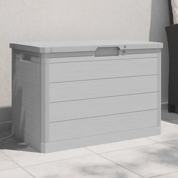 Gossi cutie de perne de exterior gri 77,5x44,5x53 cm polipropilena