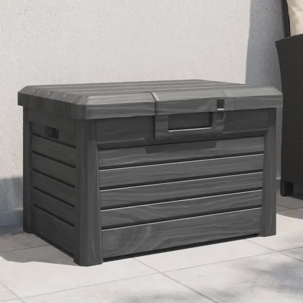 Gossi cutie de perne exterior antracit 73x50,5x46,5 cm polipropilena