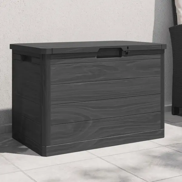 Gossi cutie de perne exterior antracit 77,5x44,5x53 cm polipropilena