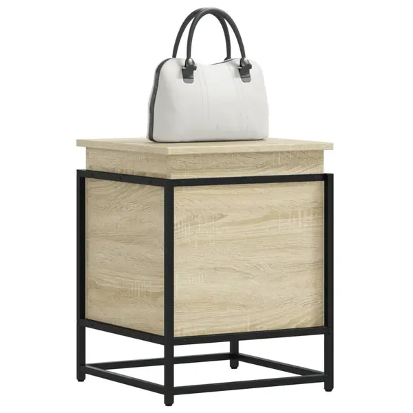 Gossi cutie depozitare stejar sonoma 40x40x51,5cm lemn prelucrat
