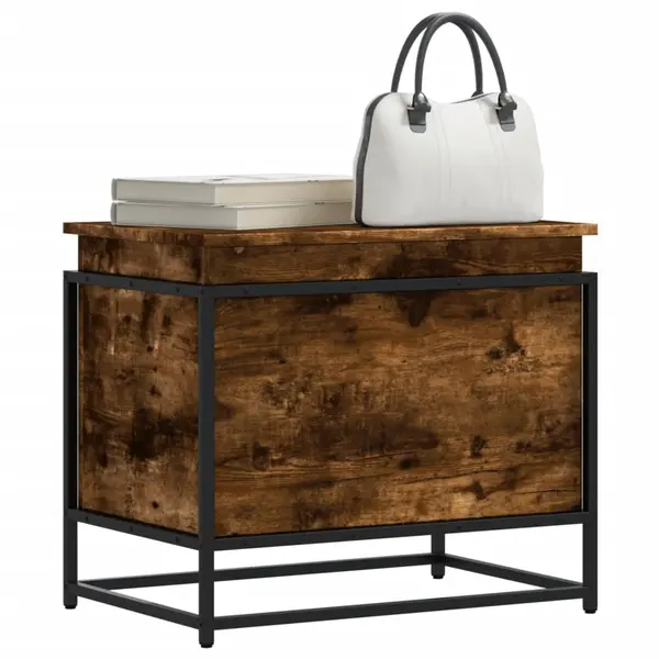 Gossi cutie depozitare stejar sonoma 60x40x51,5 cm lemn prelucrat