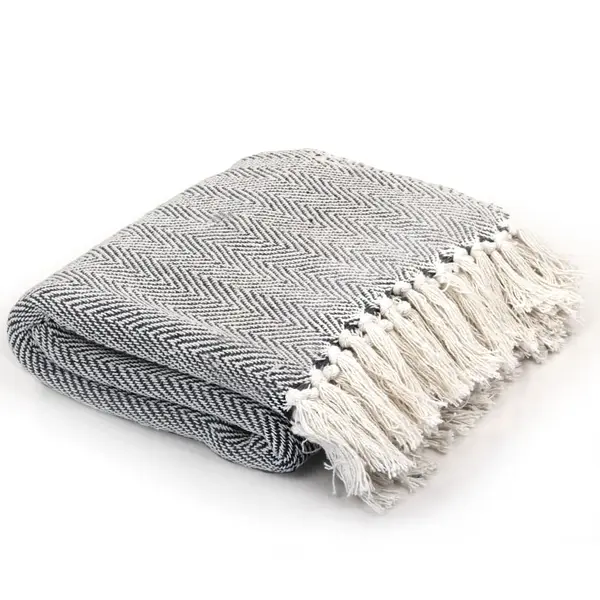 Gossi cuvertura de pat, bumbac, bleumarin, 160x210 cm
