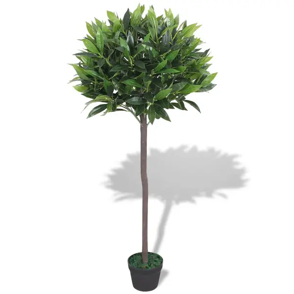 Gossi dafin artificial cu ghiveci, 125 cm, verde