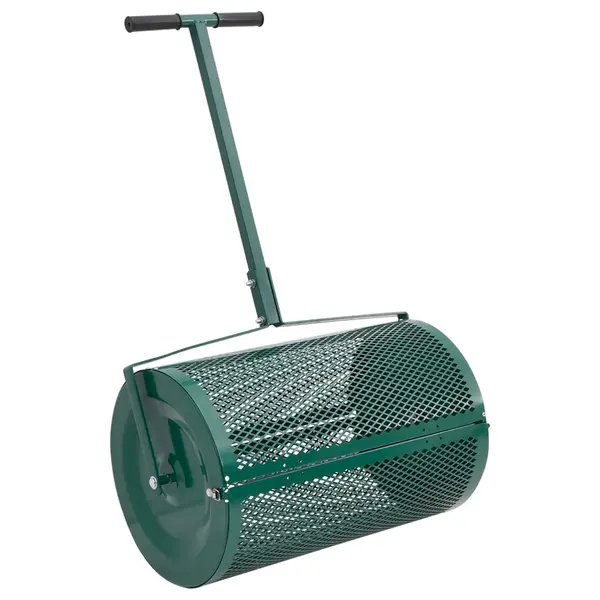 Gossi distribuitor de compost, verde, Ø40x60 cm, otel