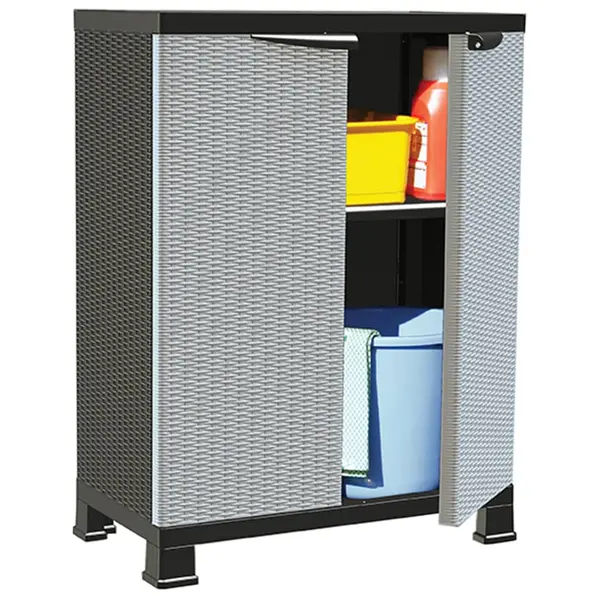 Gossi dulap, 68x39x92 cm, design de ratan