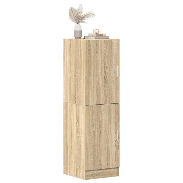 Gossi dulap bucatarie stejar sonoma, 38x41,5x131,5 cm, lemn prelucrat