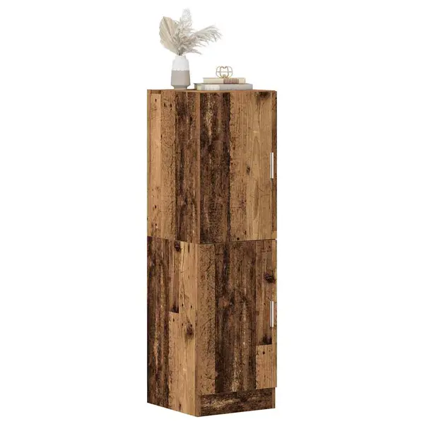 Gossi dulap de bucatarie, lemn vechi, 38x41,5x131,5 cm lemn prelucrat