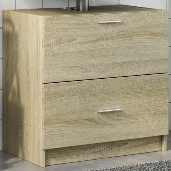 Gossi dulap de chiuveta, stejar sonoma, 59x37x59 cm, lemn prelucrat