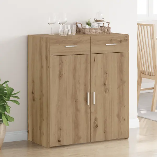 Gossi dulap de depozitare stejar artisan 80x42.5x93.5 cm lemn prelucrat